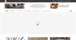 Desktop Screenshot of jardins-dhiver.com